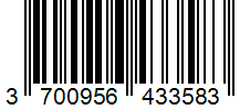 Barcode 3700956433583