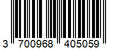 Barcode 3700968405059