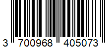 Barcode 3700968405073
