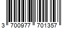Barcode 3700977701357