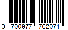 Barcode 3700977702071