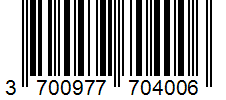 Barcode 3700977704006