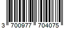 Barcode 3700977704075