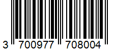 Barcode 3700977708004