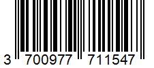Barcode 3700977711547