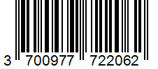Barcode 3700977722062