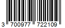 Barcode 3700977722109