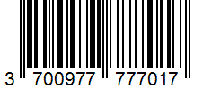 Barcode 3700977777017