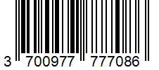 Barcode 3700977777086