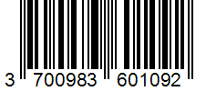 Barcode 3700983601092
