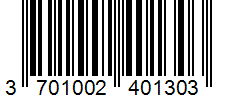 Barcode 3701002401303