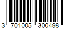 Barcode 3701005300498