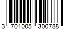 Barcode 3701005300788
