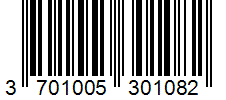 Barcode 3701005301082