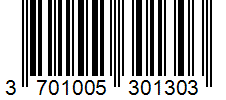 Barcode 3701005301303
