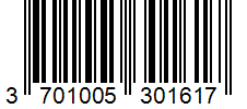 Barcode 3701005301617