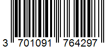 Barcode 3701091764297
