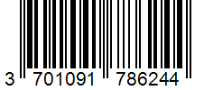 Barcode 3701091786244