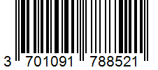 Barcode 3701091788521