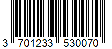 Barcode 3701233530070