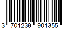 Barcode 3701239901355