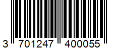 Barcode 3701247400055