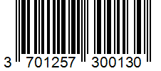 Barcode 3701257300130