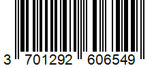 Barcode 3701292606549
