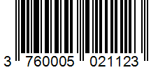 Barcode 3760005021123