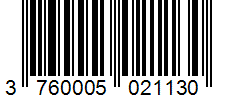 Barcode 3760005021130