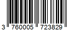 Barcode 3760005723829