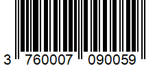 Barcode 3760007090059