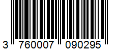 Barcode 3760007090295