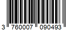 Barcode 3760007090493