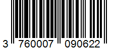 Barcode 3760007090622