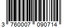 Barcode 3760007090714