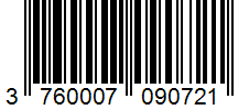 Barcode 3760007090721