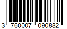 Barcode 3760007090882