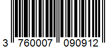 Barcode 3760007090912