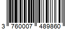 Barcode 3760007489860