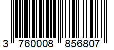 Barcode 3760008856807