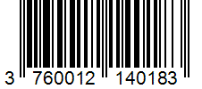 Barcode 3760012140183