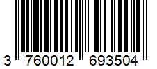 Barcode 3760012693504