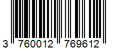 Barcode 3760012769612