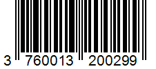 Barcode 3760013200299