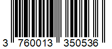 Barcode 3760013350536