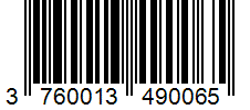 Barcode 3760013490065
