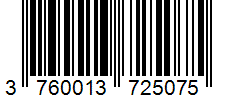 Barcode 3760013725075