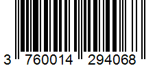 Barcode 3760014294068