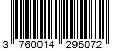 Barcode 3760014295072